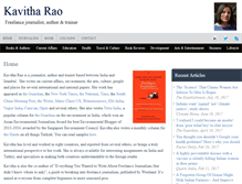Tablet Screenshot of kavitharao.net